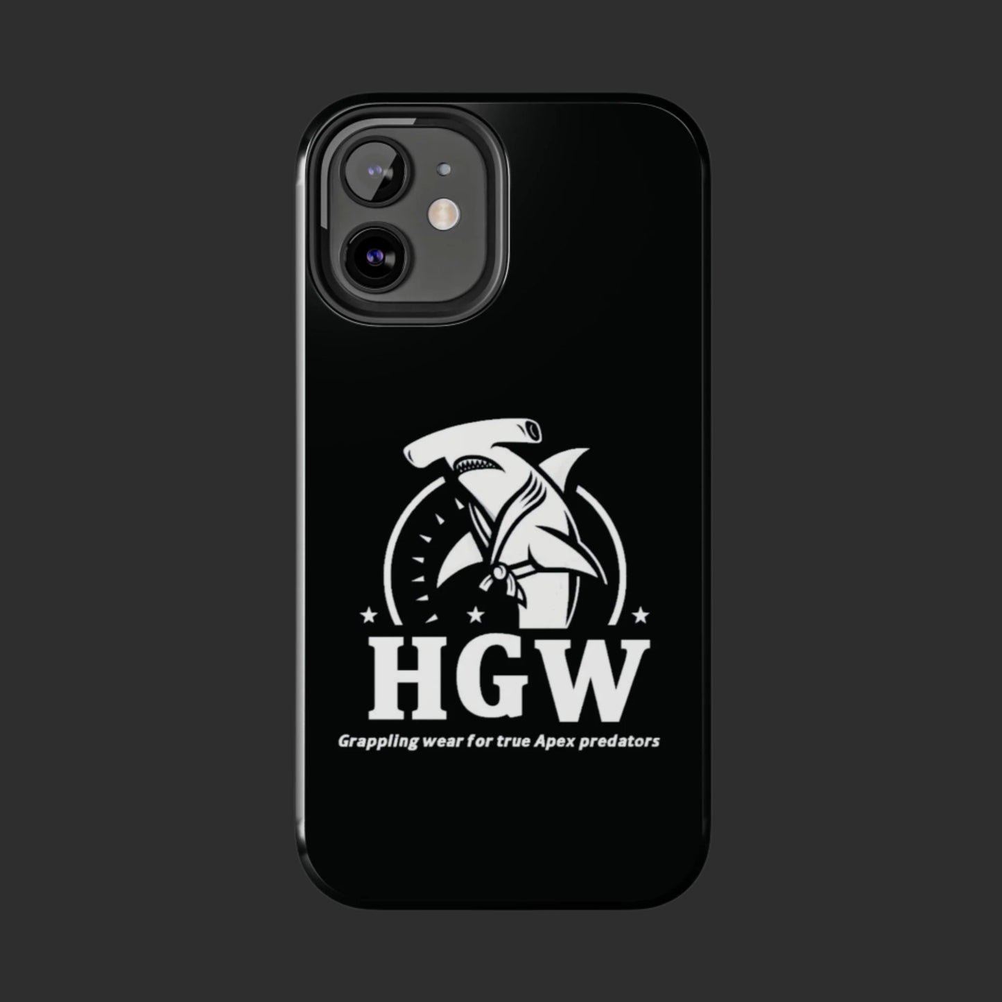 Hammerhead Grappling Wear Black Phone Case