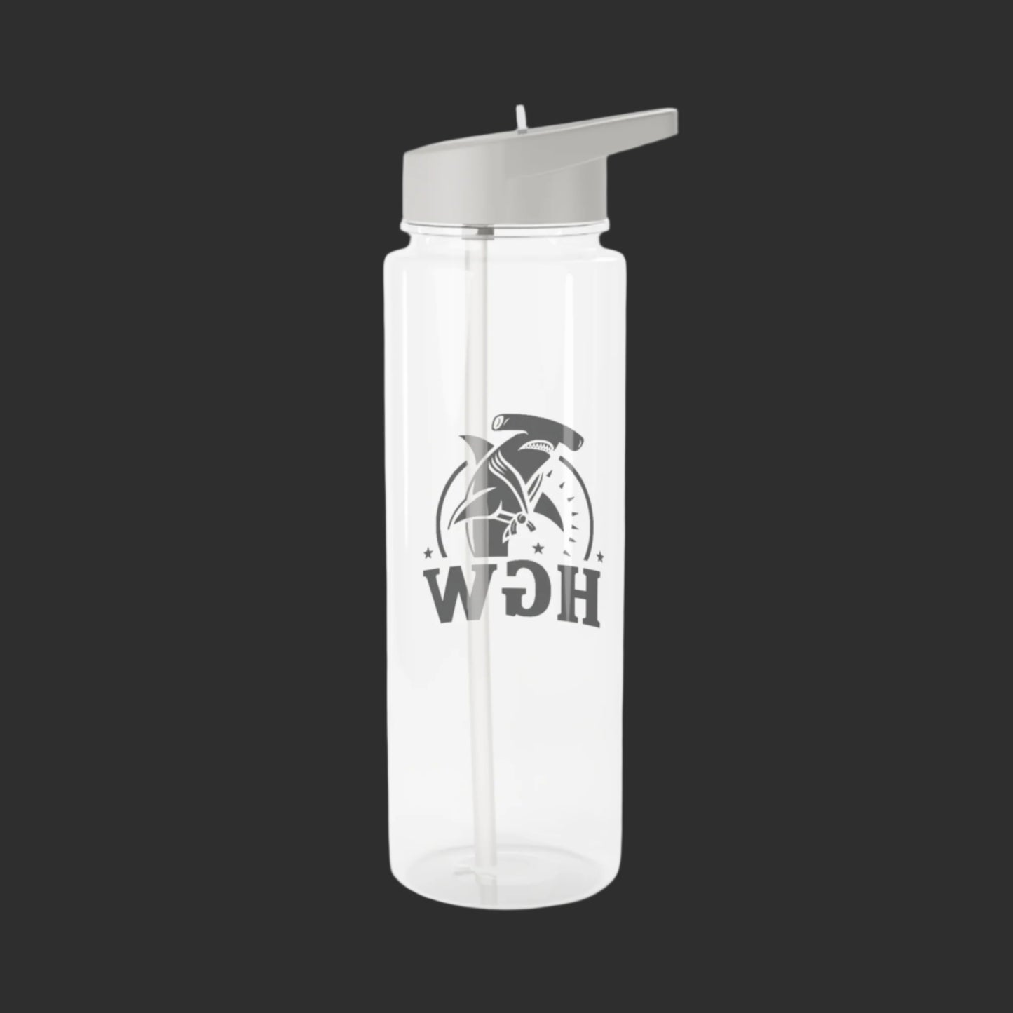 Clear Plastic Hammerhead Grappling Wear Water Bottle
