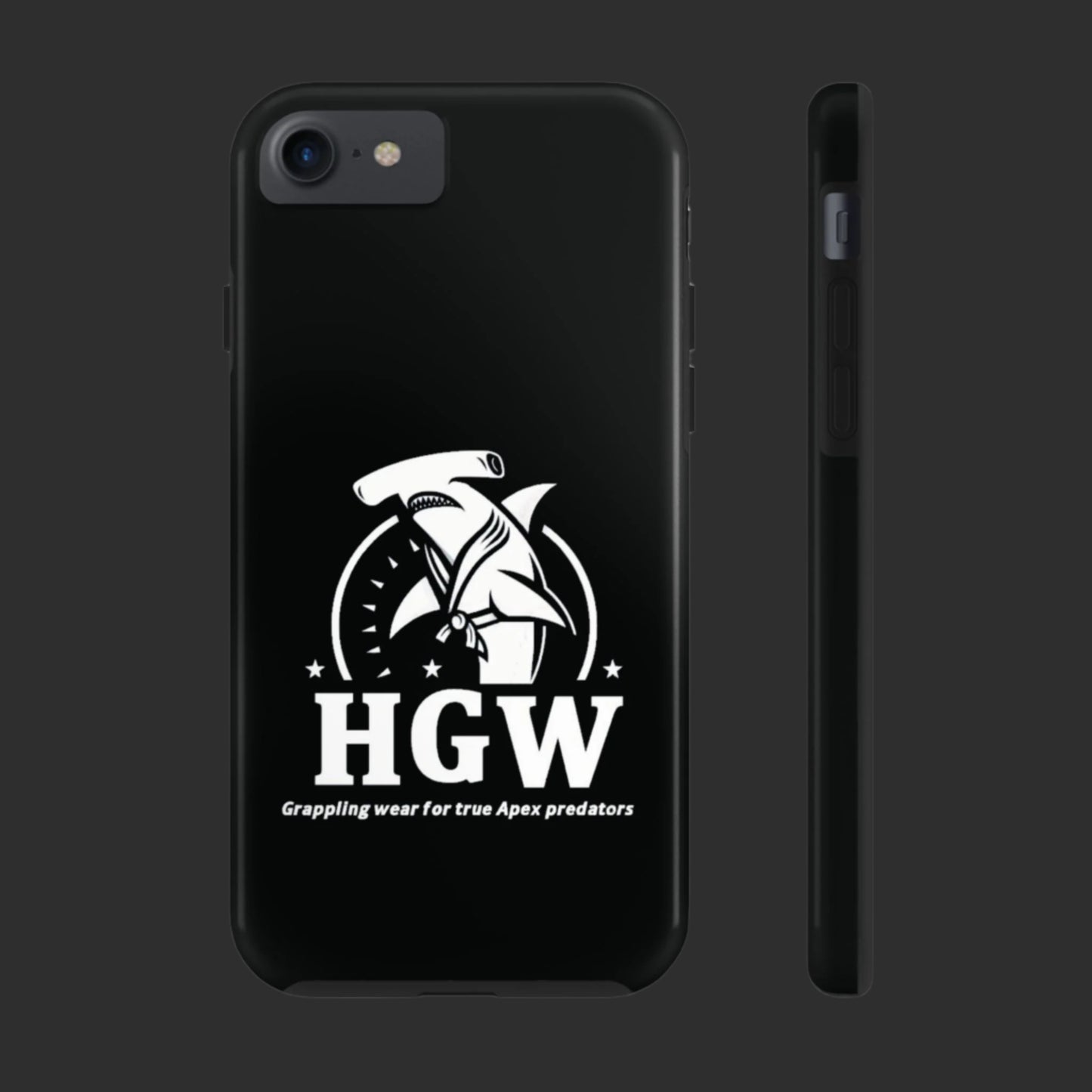 Hammerhead Grappling Wear Black Phone Case