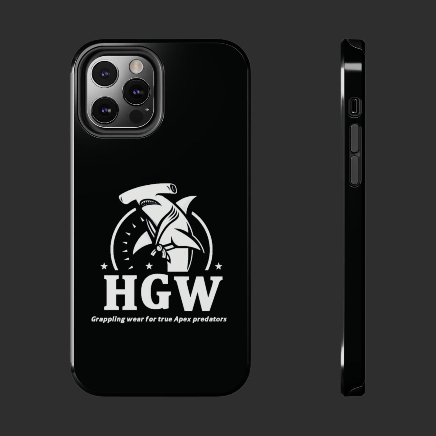 Hammerhead Grappling Wear Black Phone Case