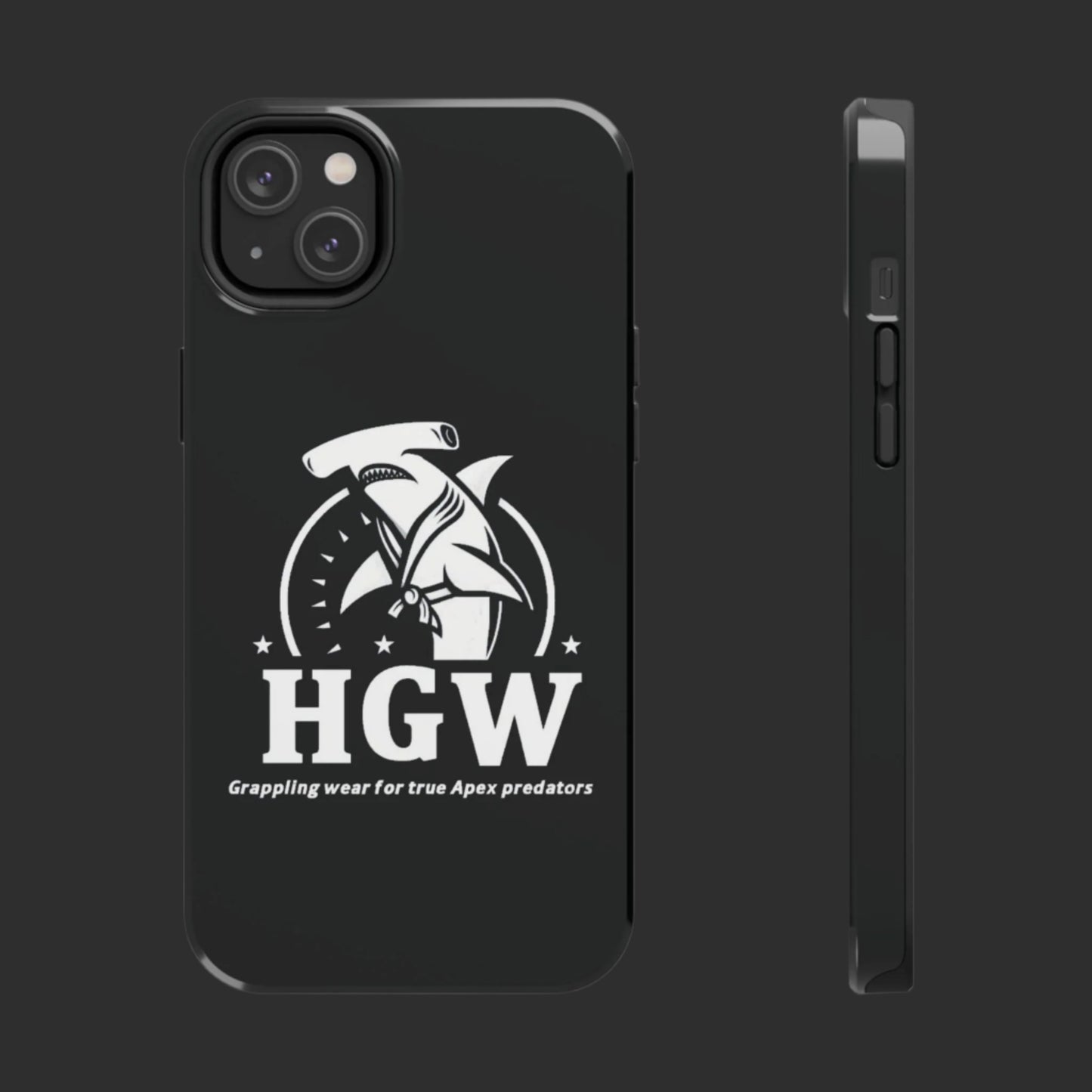 Hammerhead Grappling Wear Black Phone Case