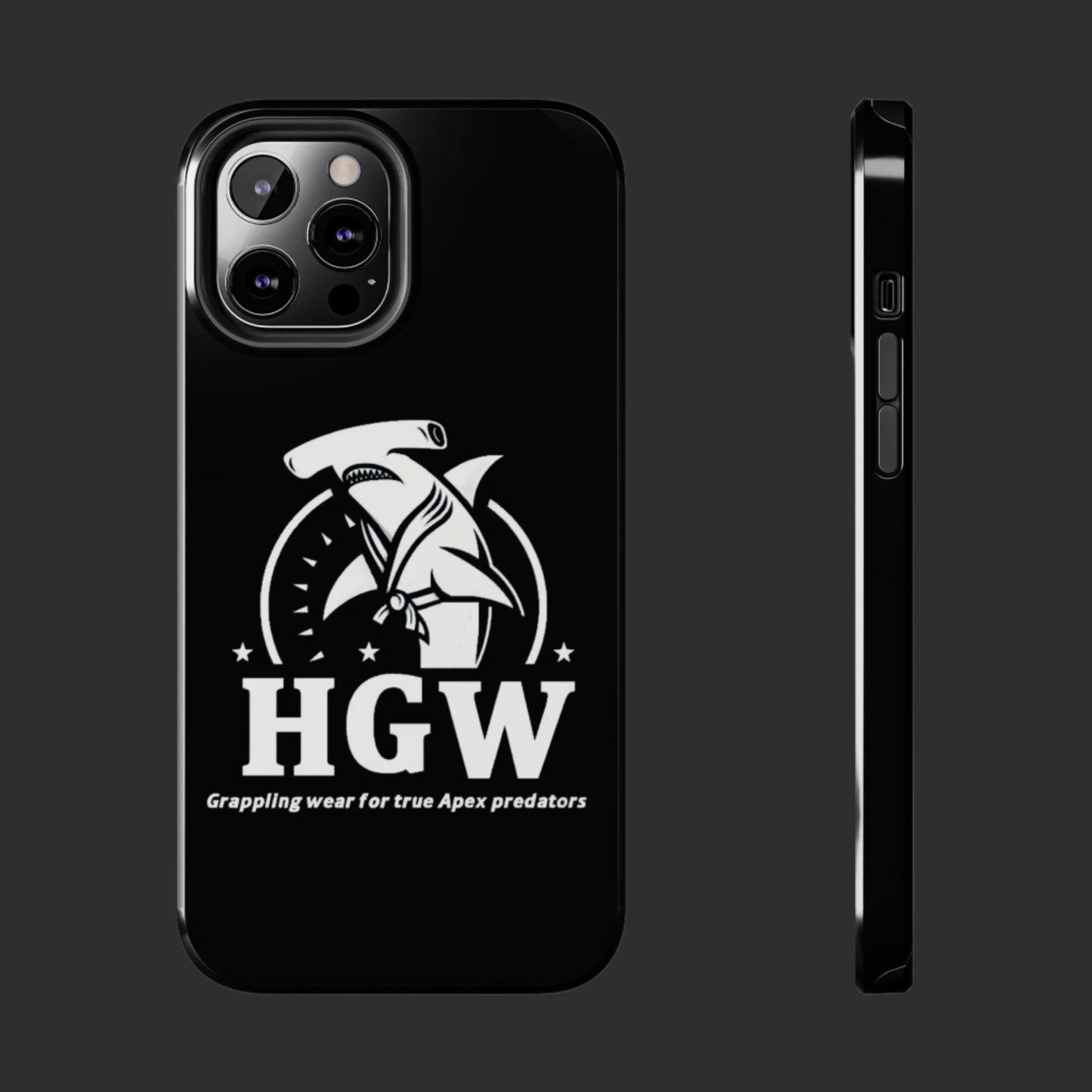 Hammerhead Grappling Wear Black Phone Case