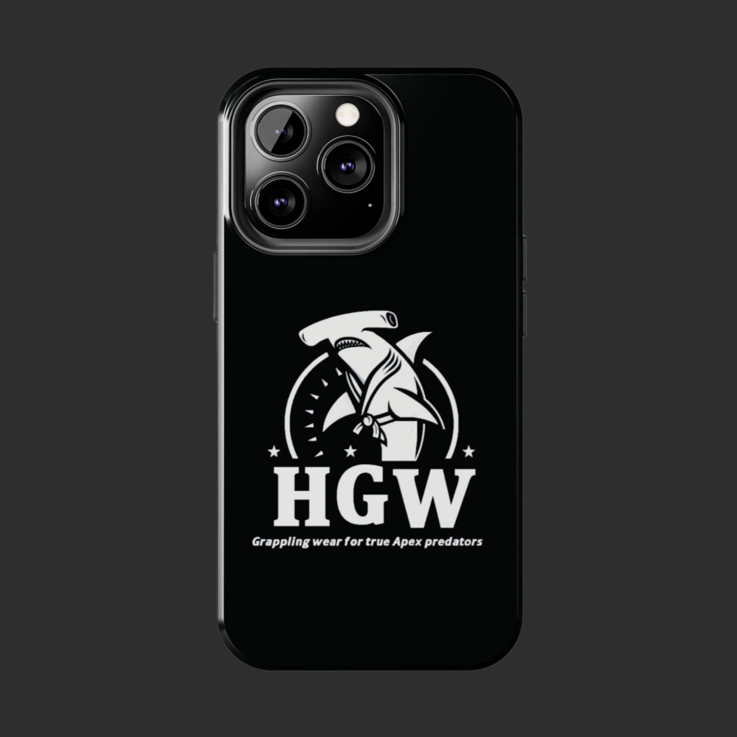 Hammerhead Grappling Wear Black Phone Case