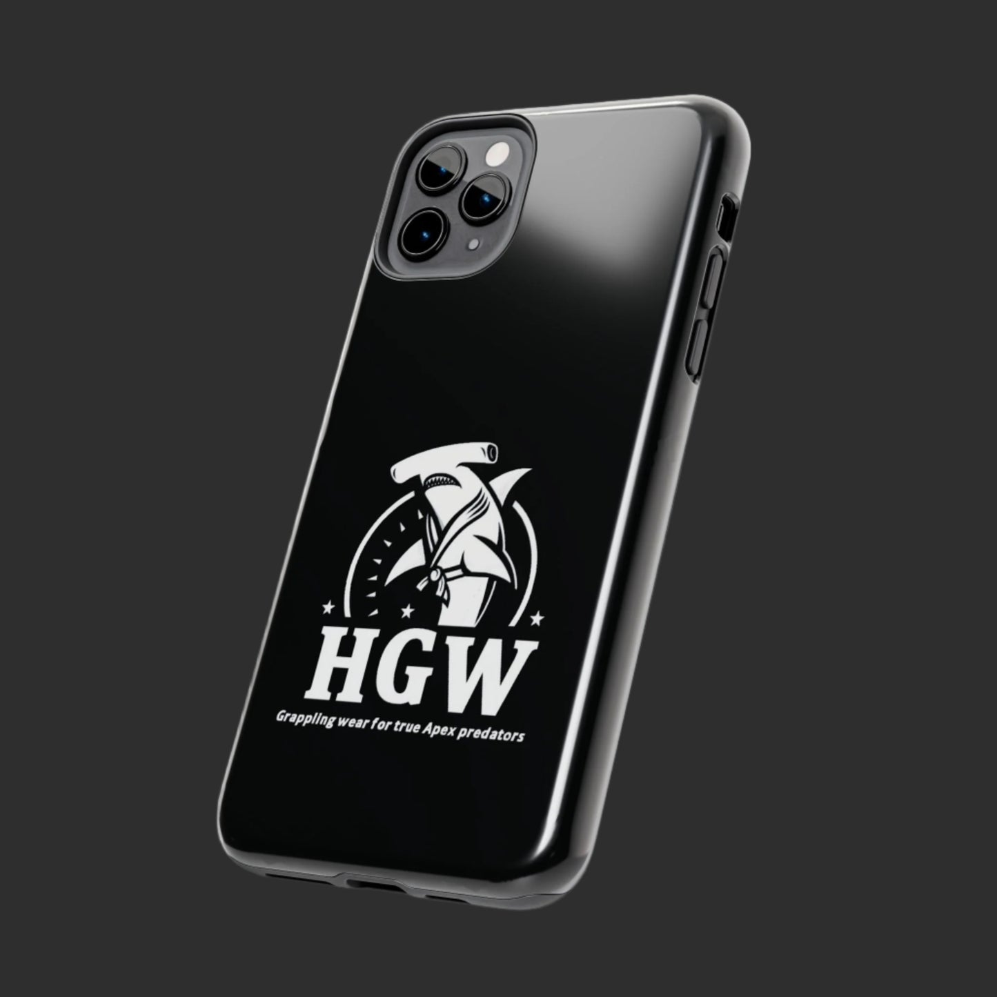 Hammerhead Grappling Wear Black Phone Case