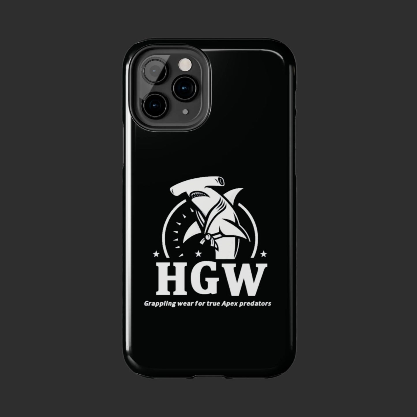 Hammerhead Grappling Wear Black Phone Case
