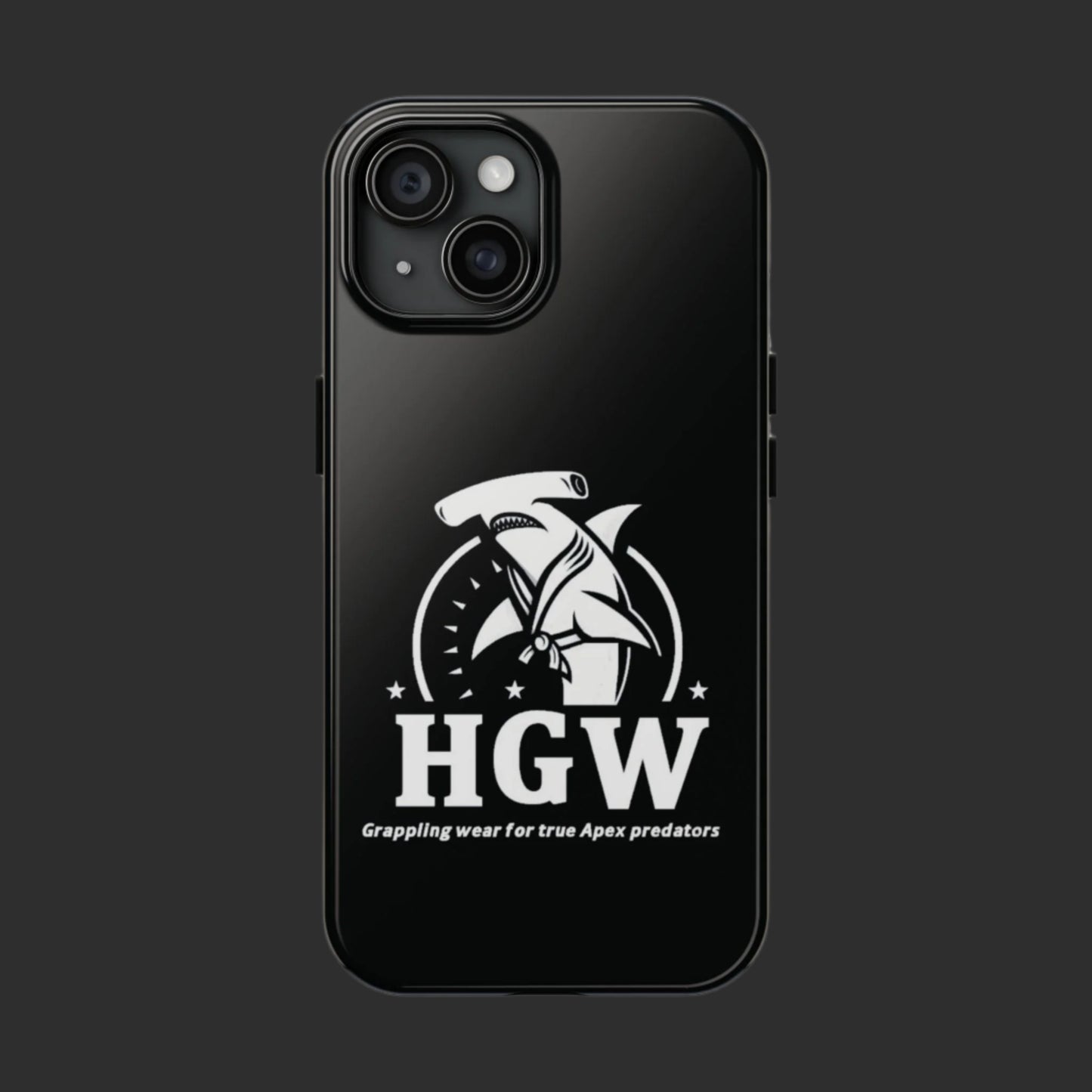 Hammerhead Grappling Wear Black Phone Case