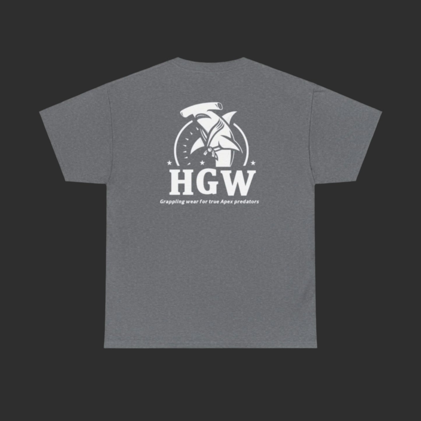 "The Ground Is My Ocean" Hammerhead Grappling Wear T-Shirt
