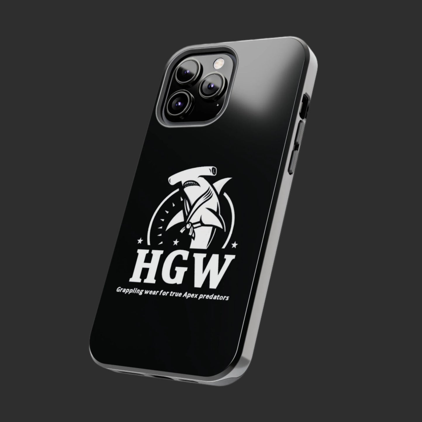 Hammerhead Grappling Wear Black Phone Case