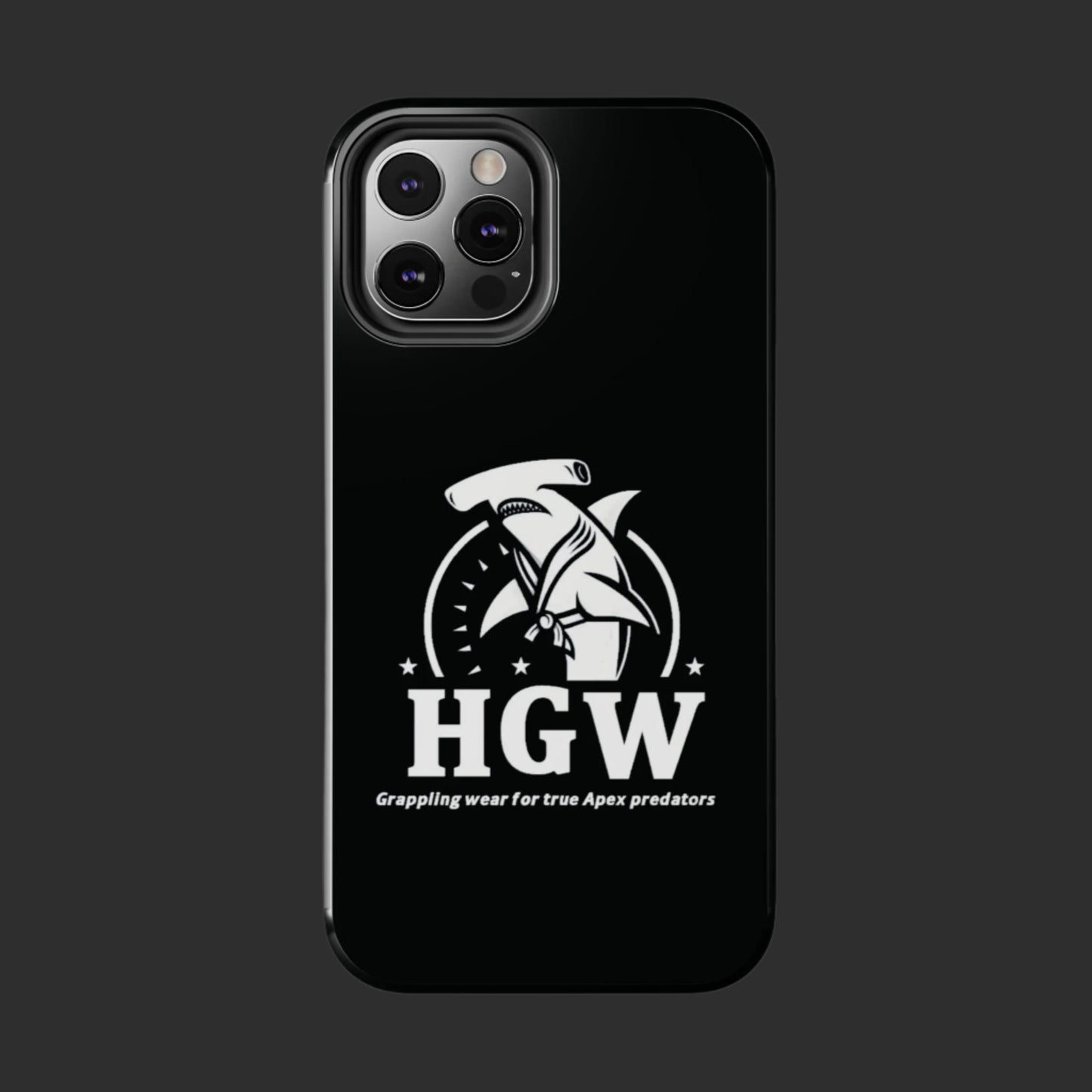 Hammerhead Grappling Wear Black Phone Case