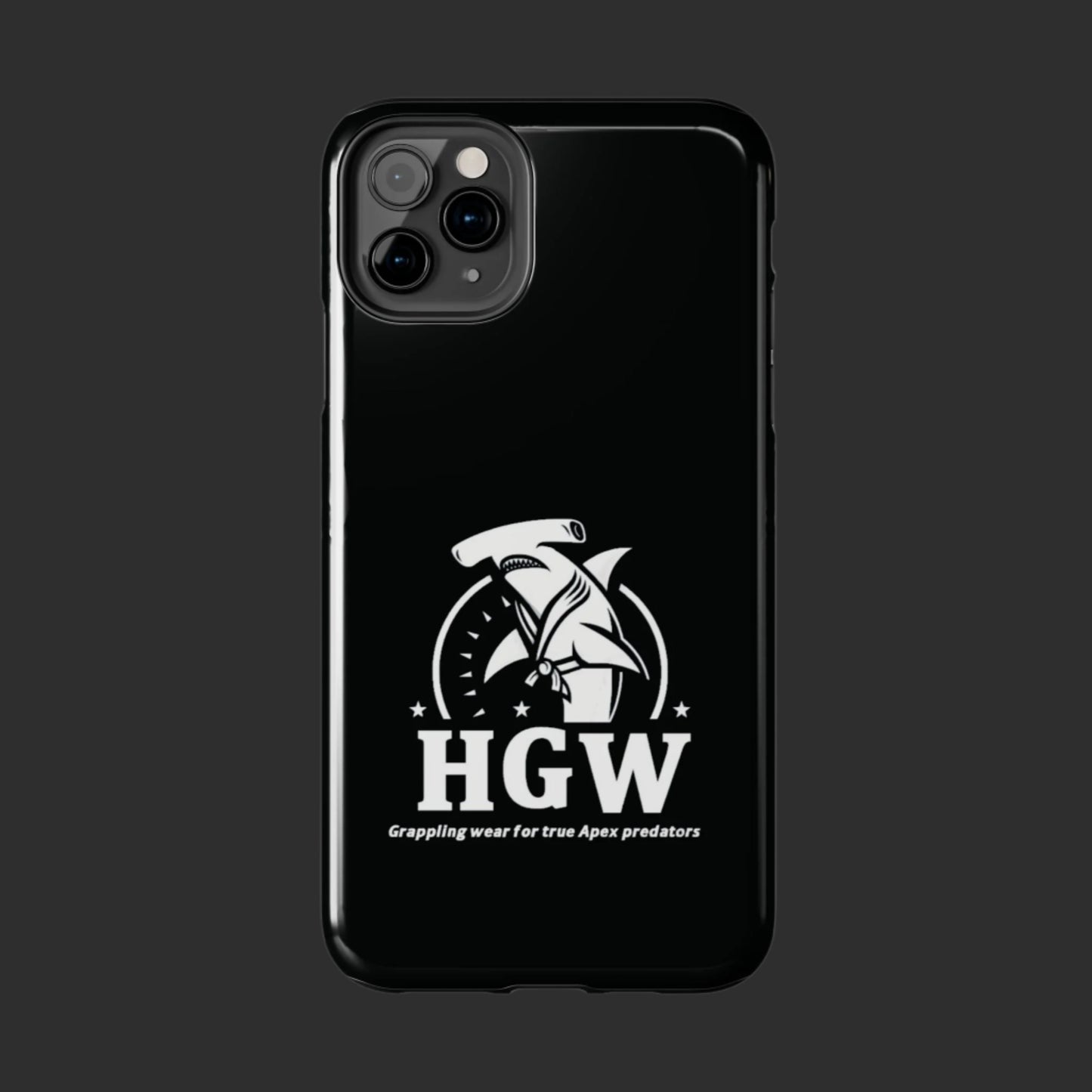 Hammerhead Grappling Wear Black Phone Case