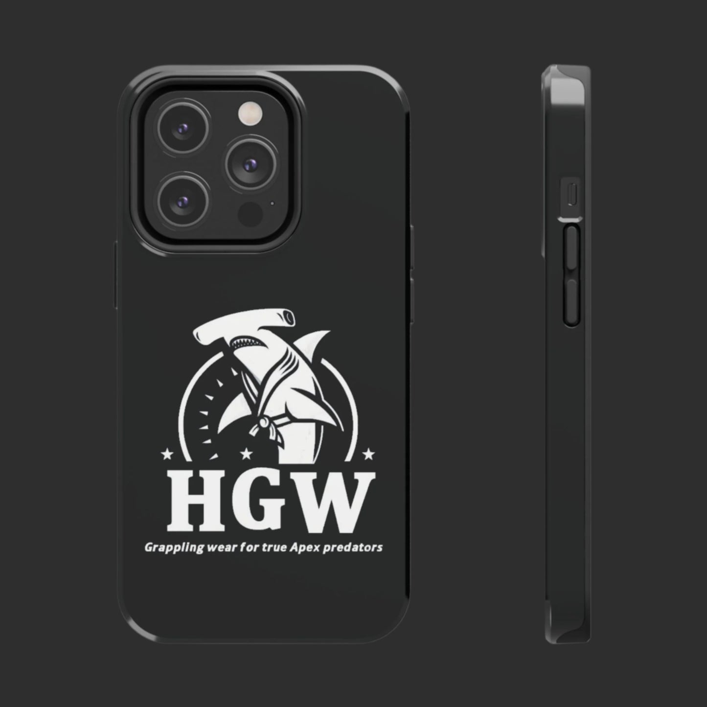 Hammerhead Grappling Wear Black Phone Case