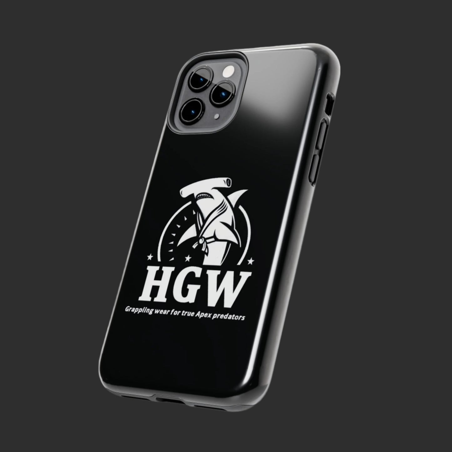 Hammerhead Grappling Wear Black Phone Case