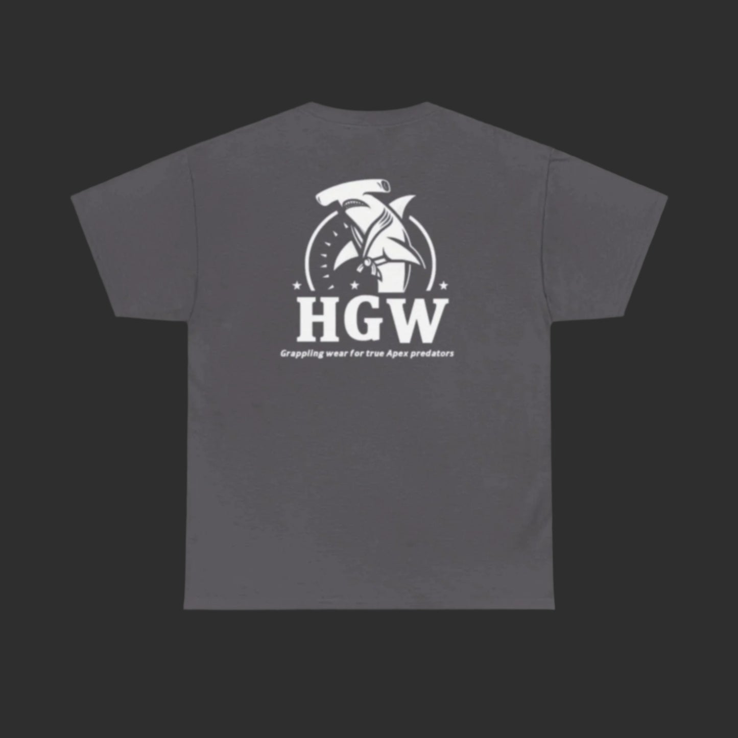 "The Ground Is My Ocean" Hammerhead Grappling Wear T-Shirt