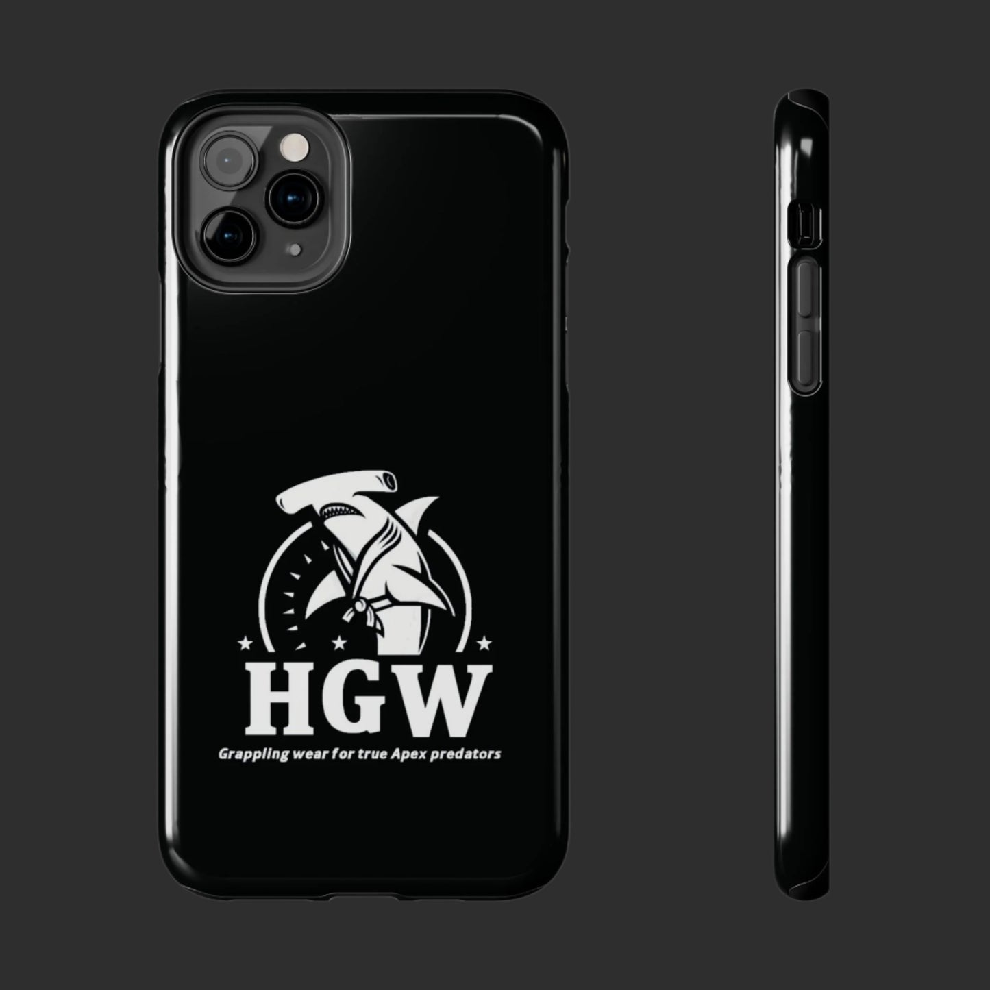 Hammerhead Grappling Wear Black Phone Case