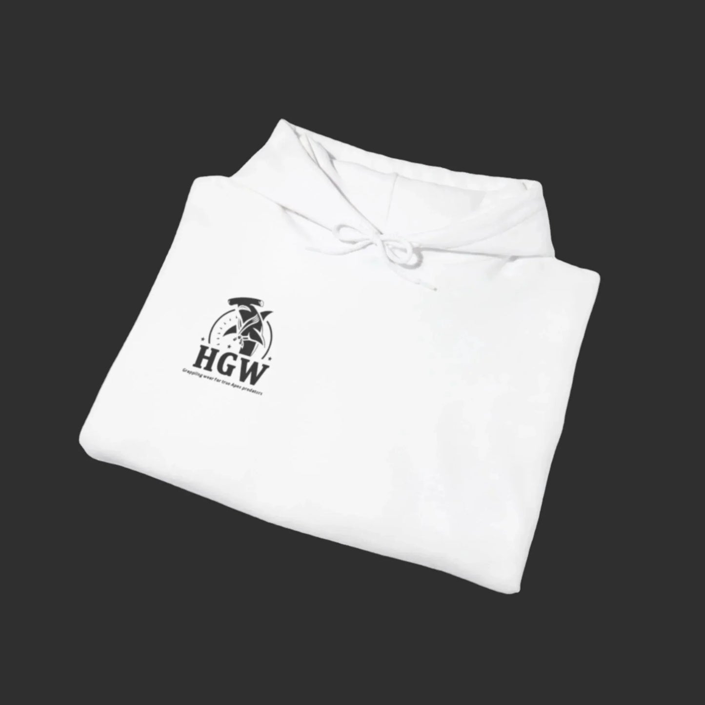 White Winter Arc MMA Hoodie - Hammerhead Grappling Wear