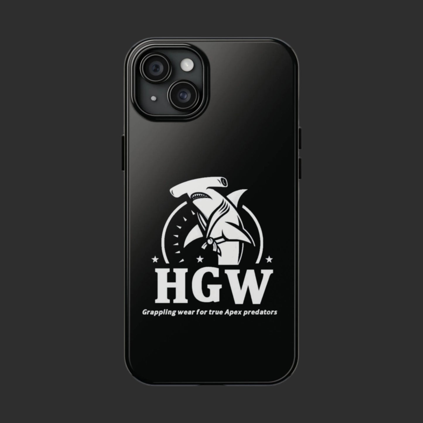 Hammerhead Grappling Wear Black Phone Case