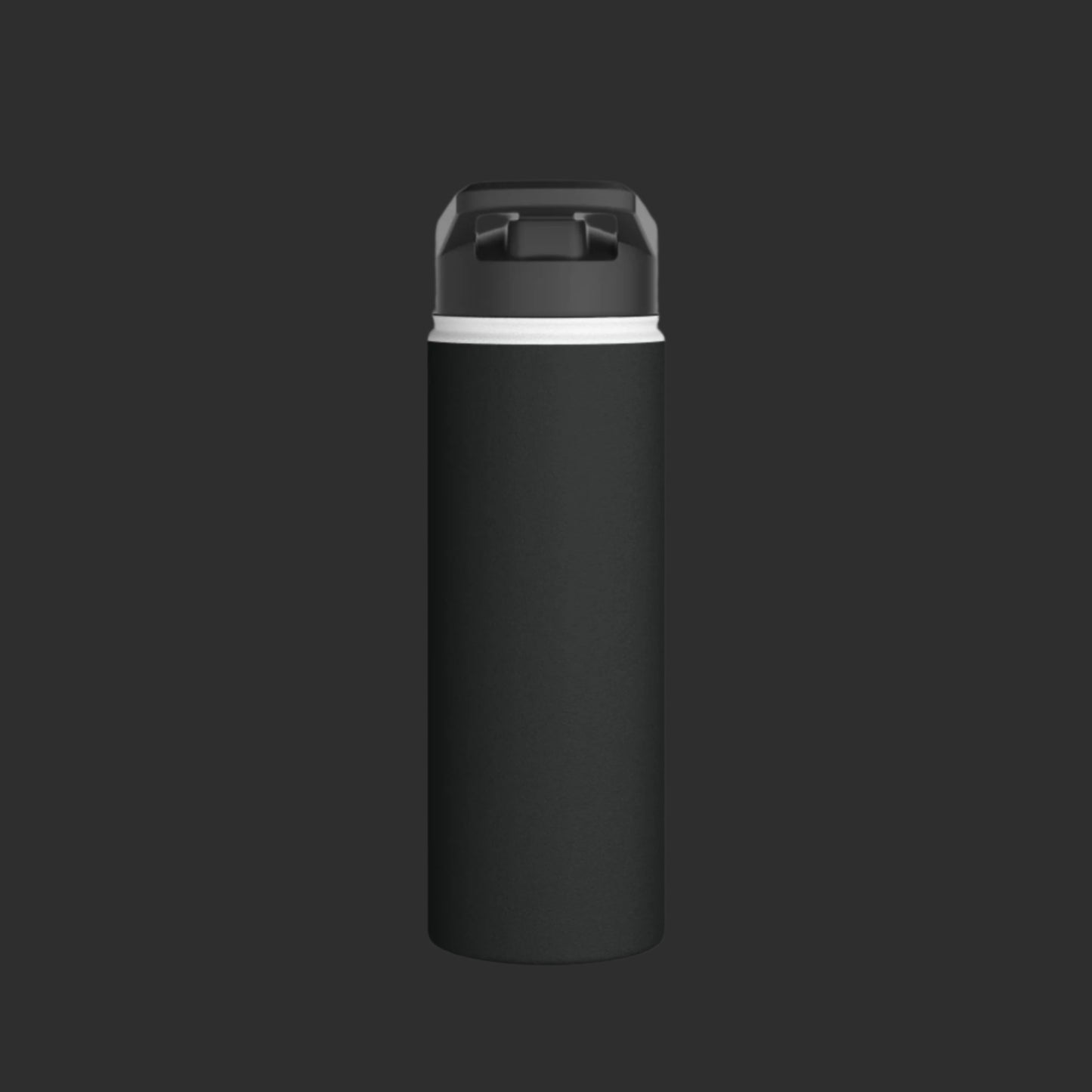 Black Hammerhead Grappling Wear Stainless Steel Water Bottle