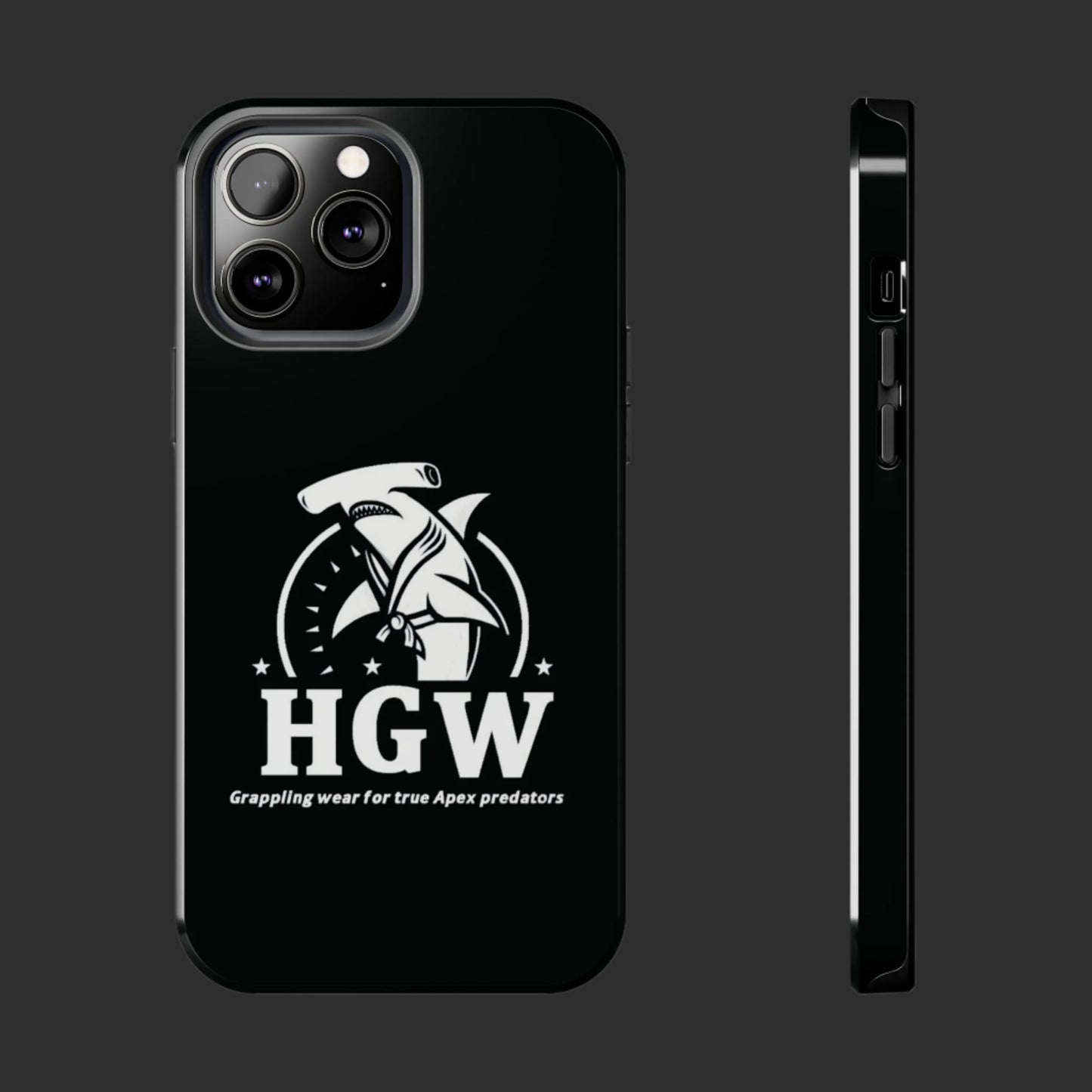 Hammerhead Grappling Wear Black Phone Case