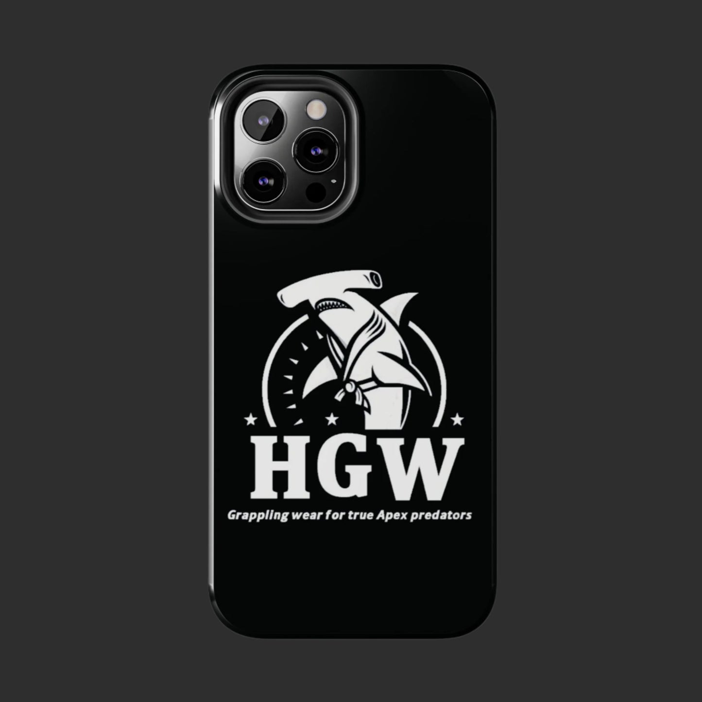 Hammerhead Grappling Wear Black Phone Case