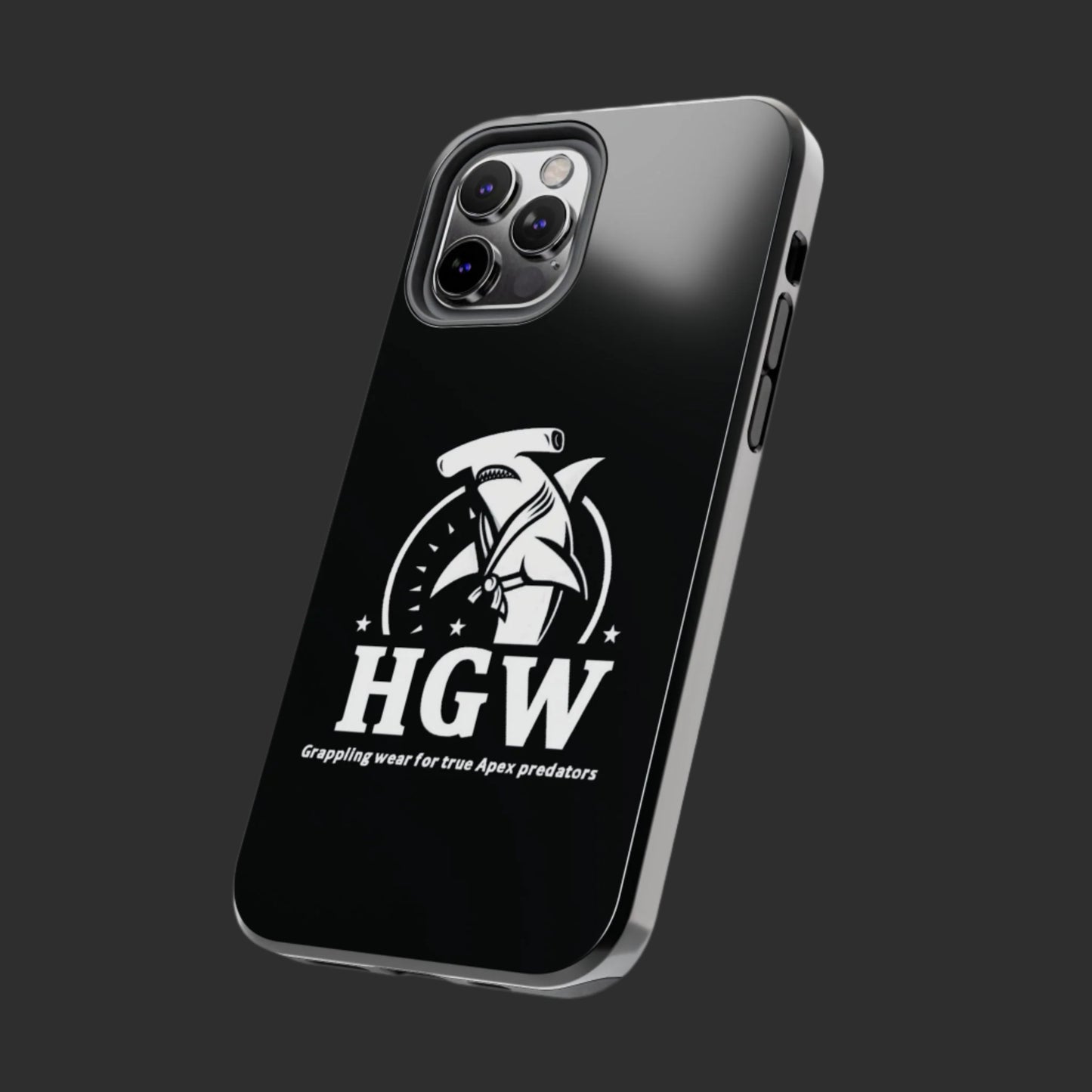 Hammerhead Grappling Wear Black Phone Case