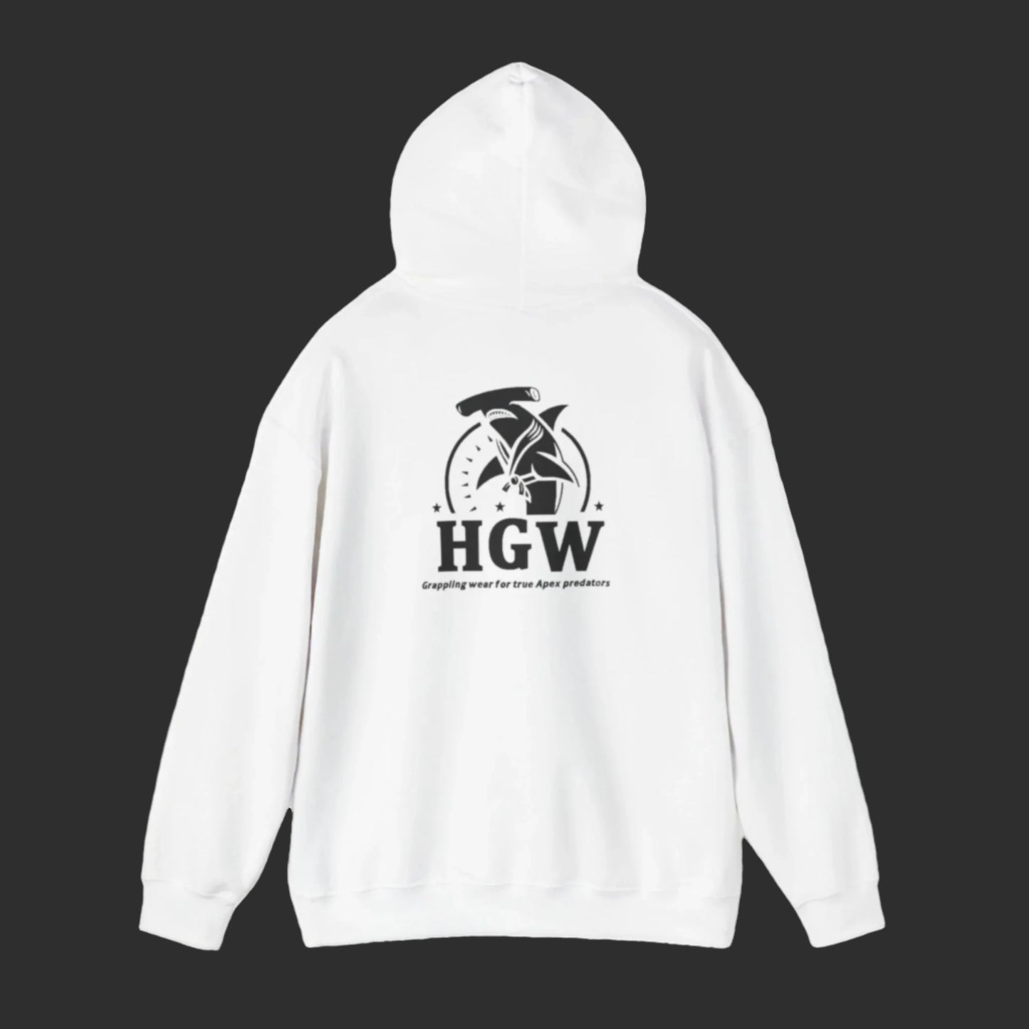 White HGW Winter Arc Hoodie