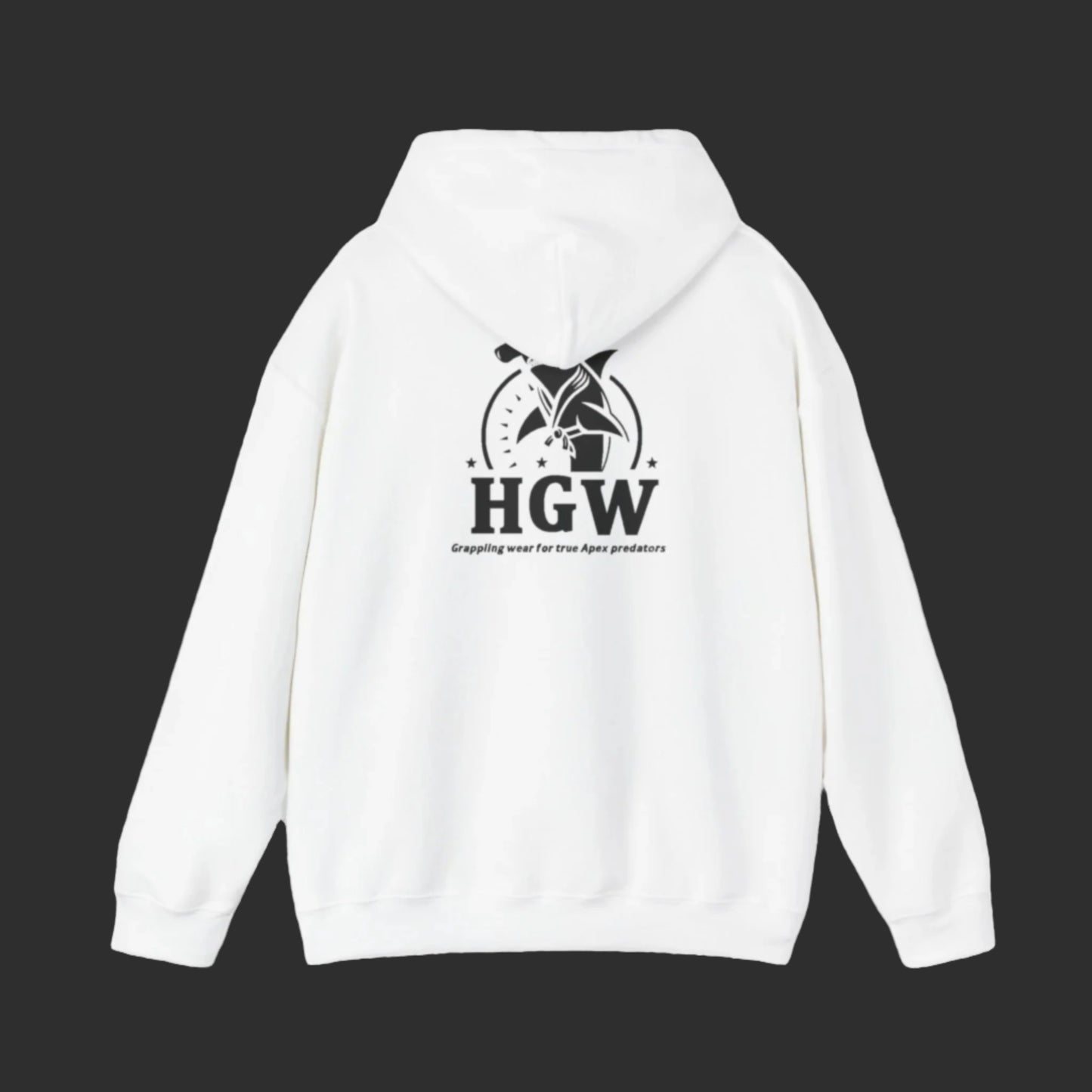 White HGW Winter Arc Hoodie