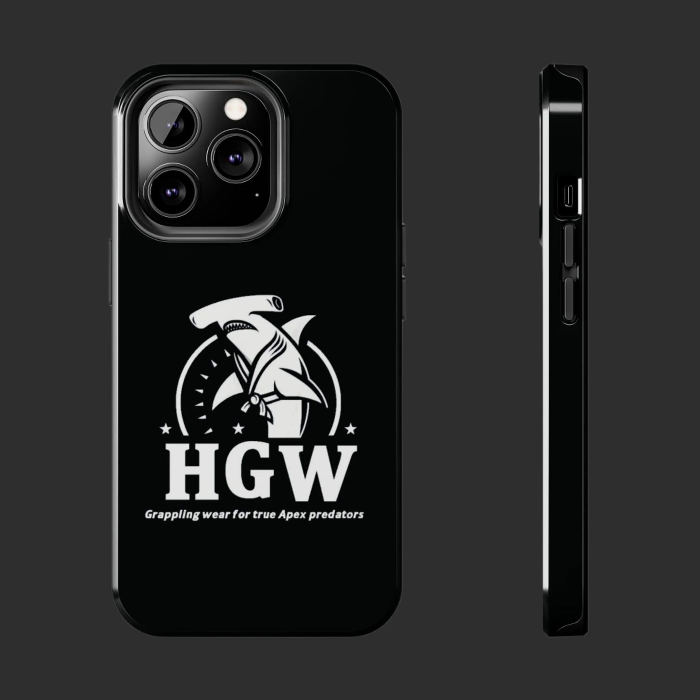 Hammerhead Grappling Wear Black Phone Case