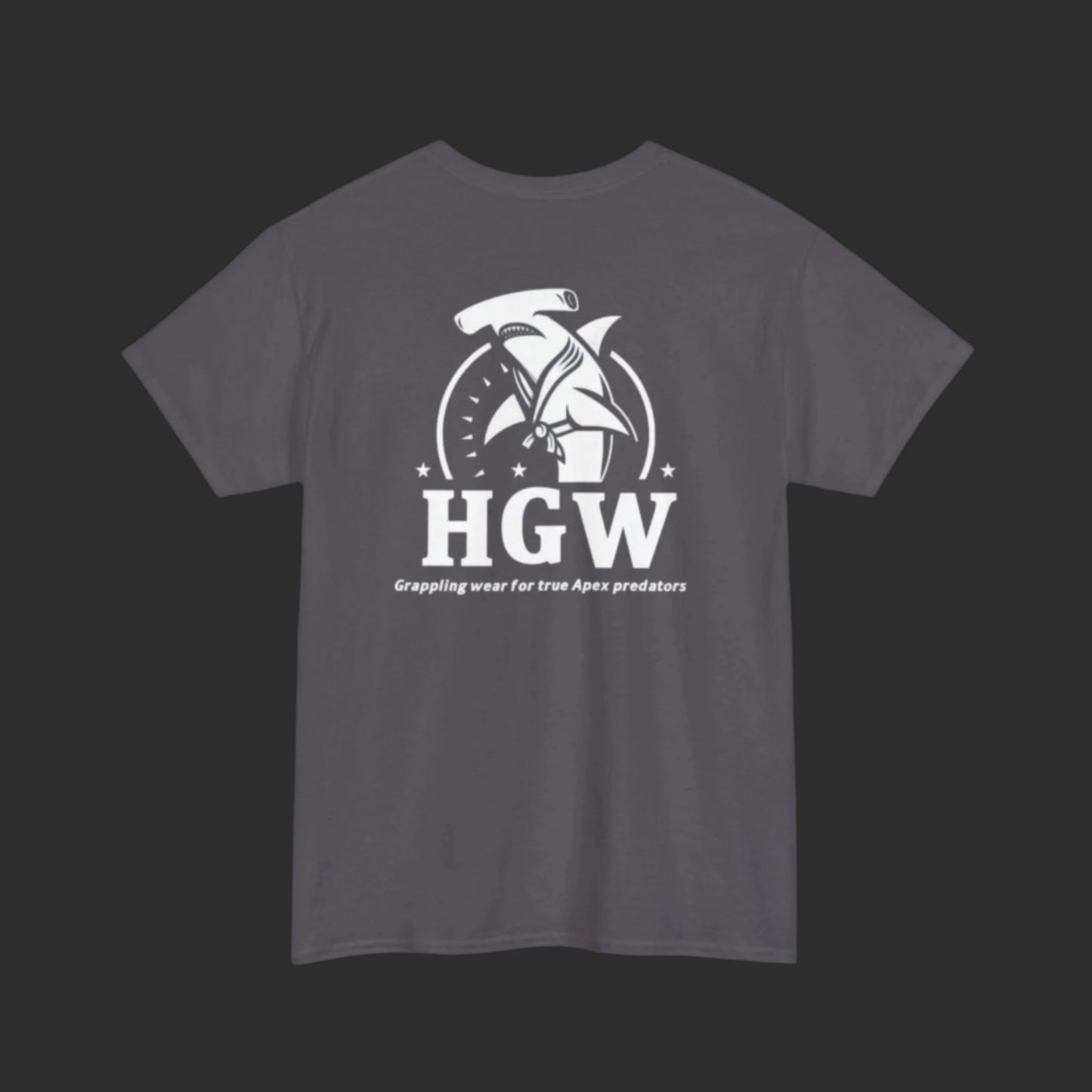 Hammerhead Grappling Wear Unisex Heavy Cotton T-Shirt