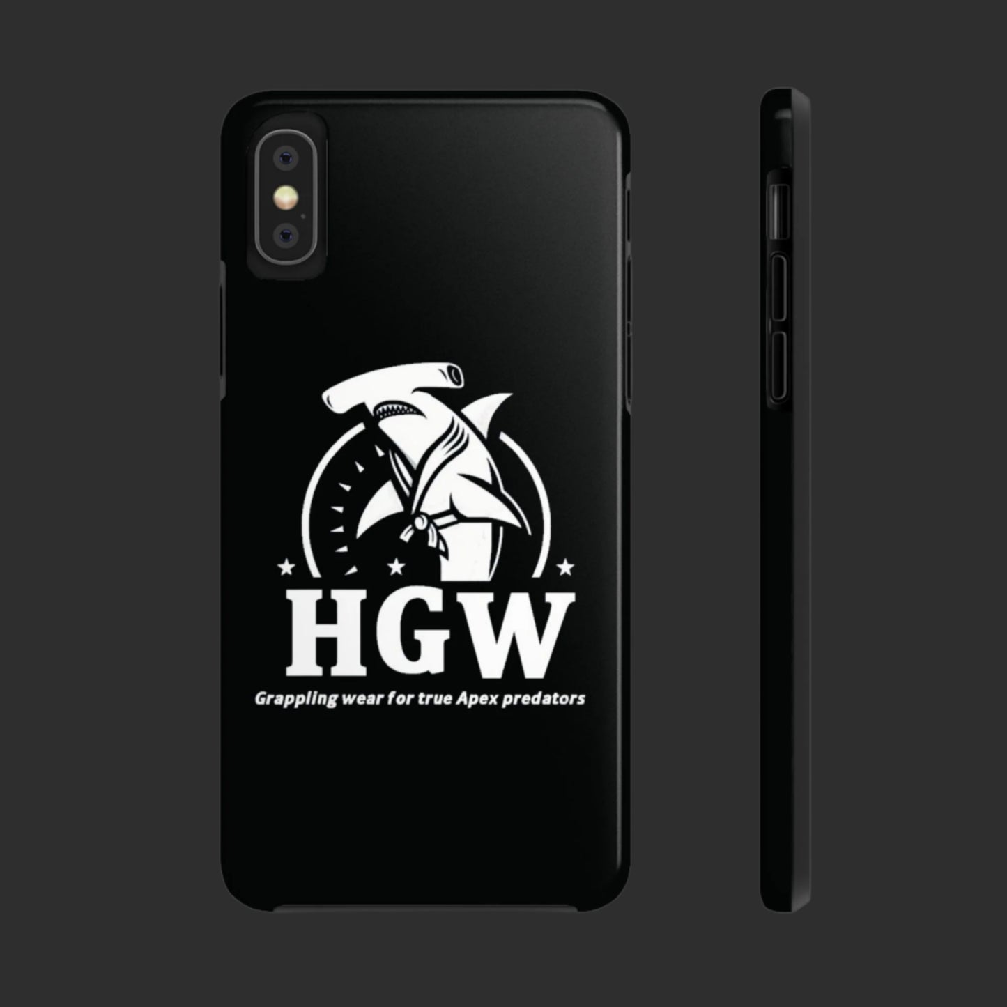 Hammerhead Grappling Wear Black Phone Case