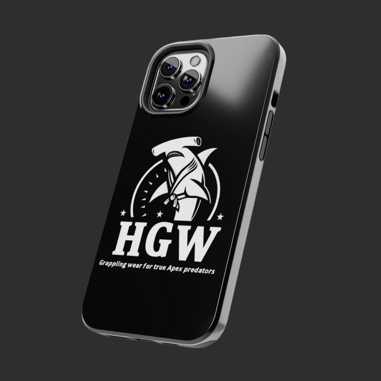Hammerhead Grappling Wear Black Phone Case