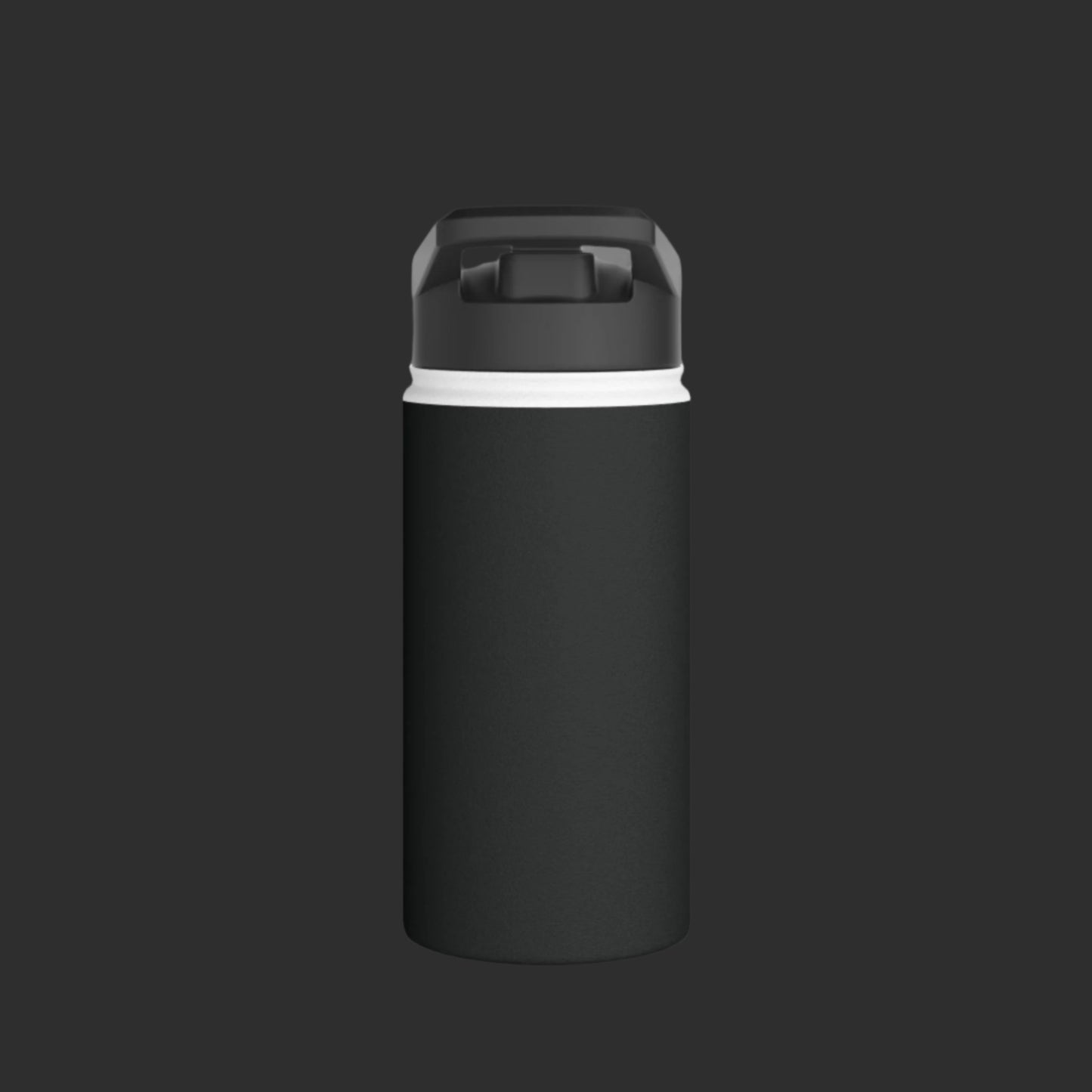Black Hammerhead Grappling Wear Stainless Steel Water Bottle
