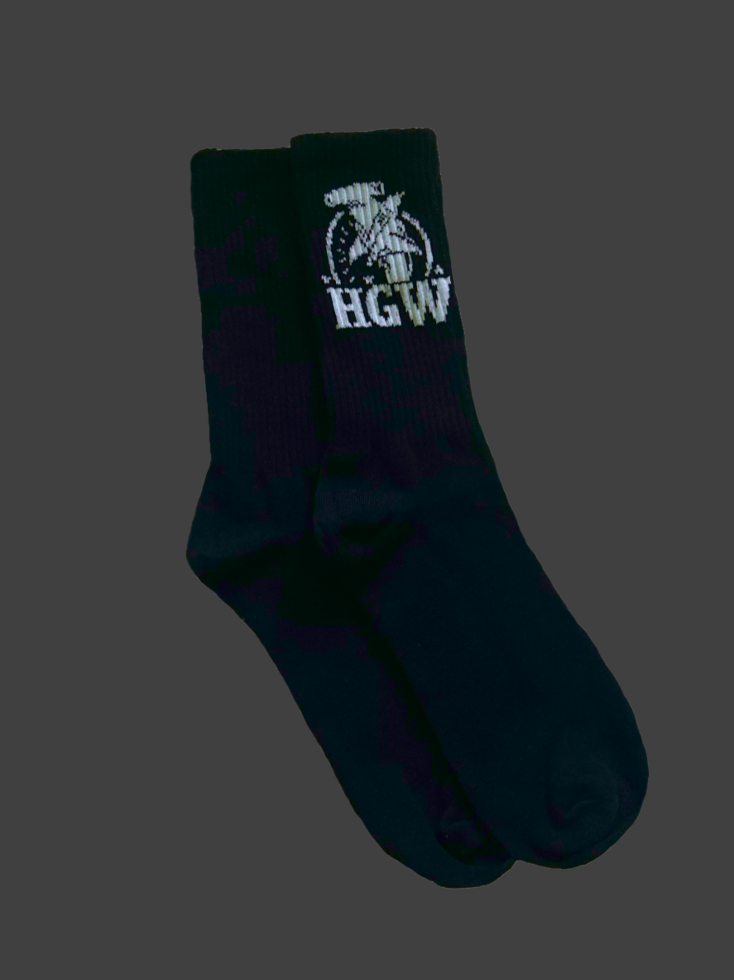 HGW Black Quarter Socks
