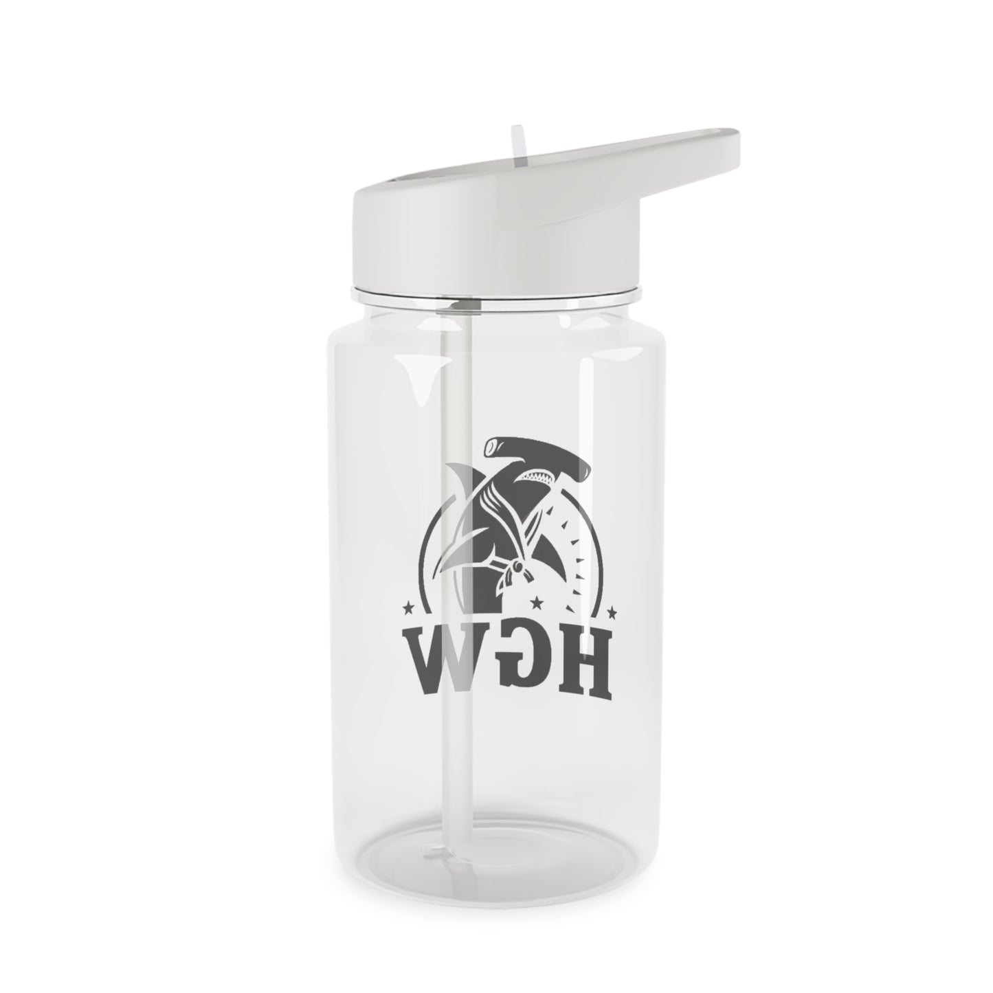 Clear Plastic Hammerhead Grappling Wear Water Bottle