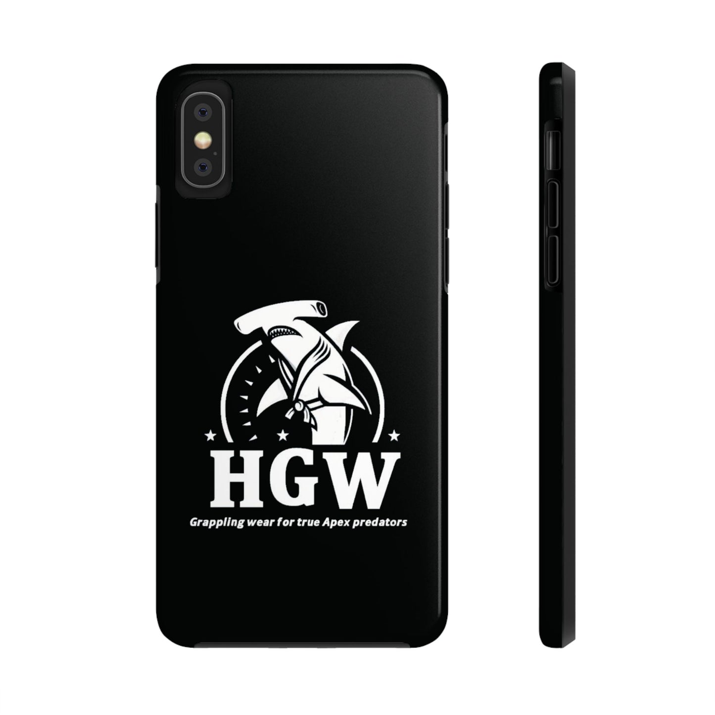 Hammerhead Grappling Wear Black Phone Case