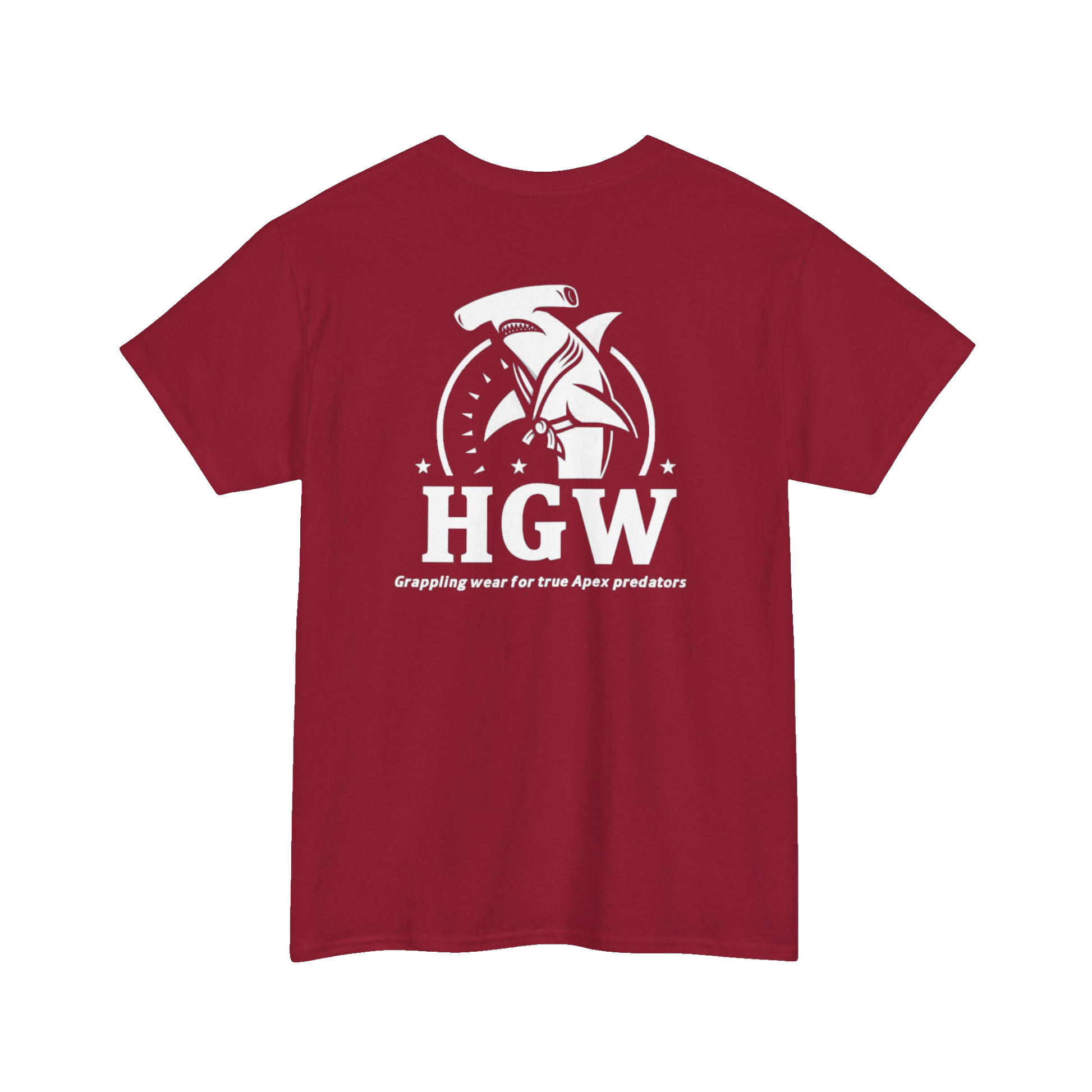 Hammerhead Grappling Wear Unisex Heavy Cotton T-Shirt for MMA fighters Printify
