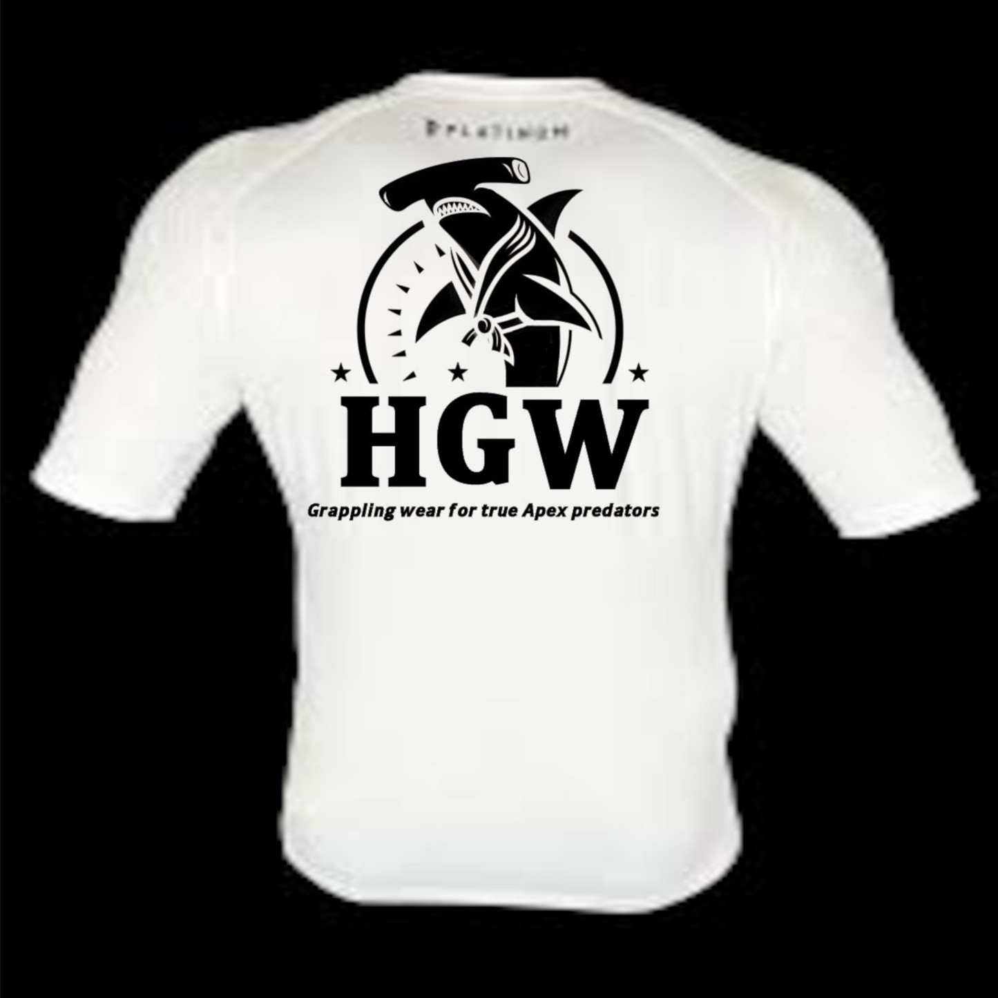 White HGW Winter Arc Rash Guard